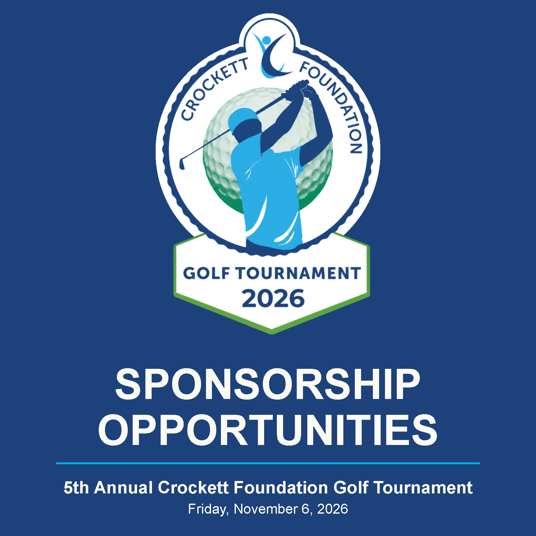 Crockett Golf Tournament 2026 - logo